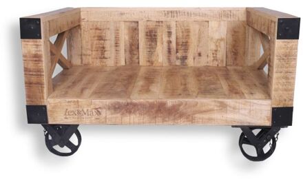 Lex max Bari - Divan - Hondenbench meubel - Zand - 47x87x57 cm