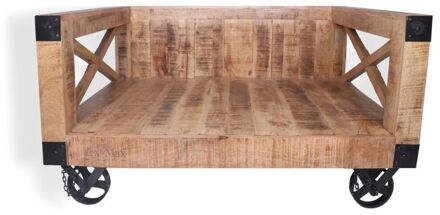 Lex max Bari - Divan - Hondenbench meubel - Zand - 54x105x72 cm