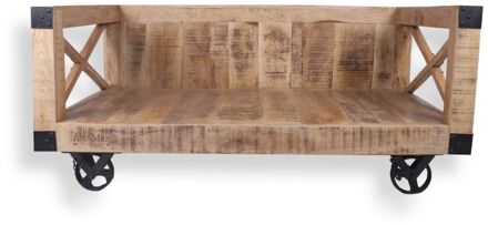 Lex max Bari - Divan - Hondenbench meubel - Zand - 58x134x84 cm