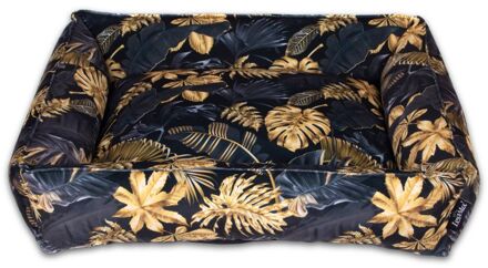 Lex max Dubai - Hondenmand - Zwart/Goud - 20x100x80 cm