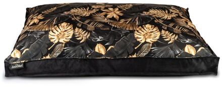 Lex max Dubai - Orthopedisch Benchkussen - Zwart / Goud - 17x120x80 cm