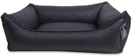 Lex max Eco Leer - Hondenmand - Zwart - 20x70x55 cm