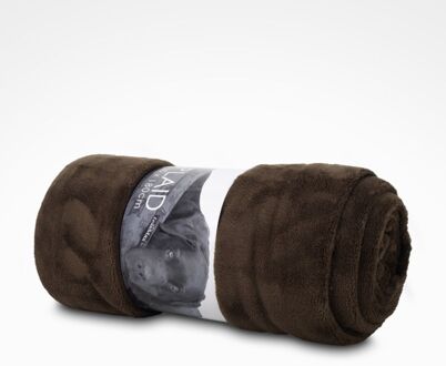 Lex max Fleeceplaid - Hondendeken - Donkerbruin - 130x180cm