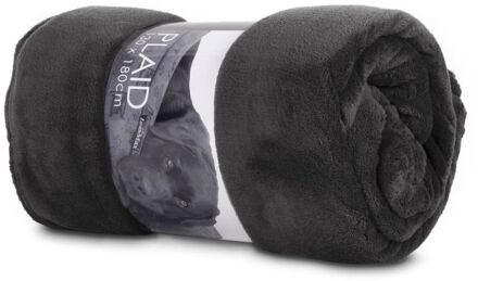 Lex max Fleeceplaid - Hondendeken - Grijs - 130x180cm