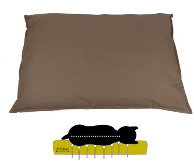 Lex max Tivoli - Orthopedisch Hondenkussen - Bruin - 16x100x70 cm