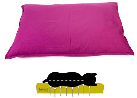 Lex max Tivoli - Orthopedisch Hondenkussen - Fuchsia - 16x100x70 cm