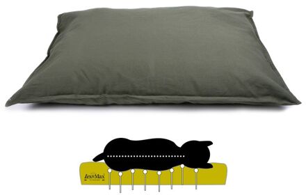 Lex max Tivoli - Orthopedisch Hondenkussen - Groen - 16x100x70 cm