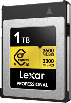 Lexar CFexpress Pro Type B Gold 4.0 Series 1TB - R3600/W3300