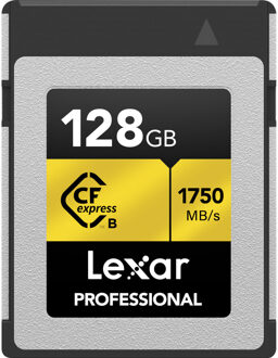 Lexar CFexpress Pro Type B Gold Series 128GB - 1750MB/s
