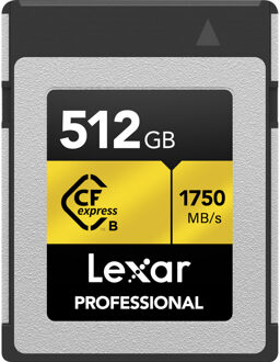 Lexar CFexpress Pro Type B Gold Series 512GB - 1750MB/s