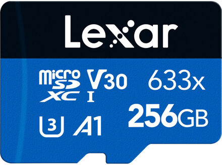 Lexar microSDHC HP UHS-I 633x 256GB