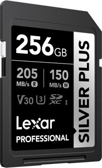 Lexar SD Silver Plus UHS-1 256GB V30