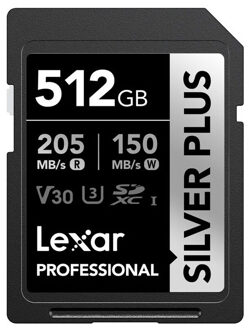 Lexar SD Silver Plus UHS-1 512GB V30