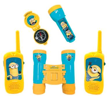 Lexibook Avonturierskit met Walkie-Talkies bereik 120 m The Minions