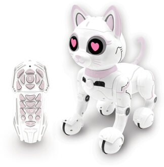 Lexibook Power Kitty - Mijn slimme robotkat met programmeerfunctie, wit