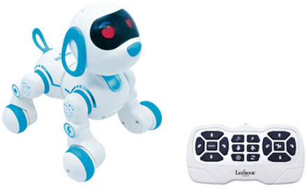 Lexibook Power Puppy Junior Mijn kleine slimme interactieve robothond met afstandsbediening Wit