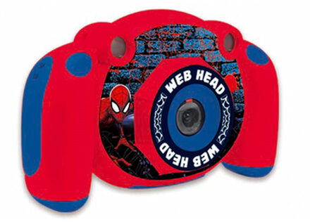 Lexibook Spider -Man kindercamera met foto- en videofunctie Rood