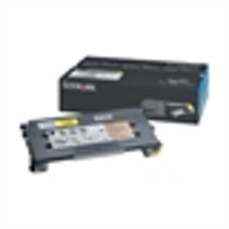 Lexmark 0C500H2YG Tonercartridge - Geel