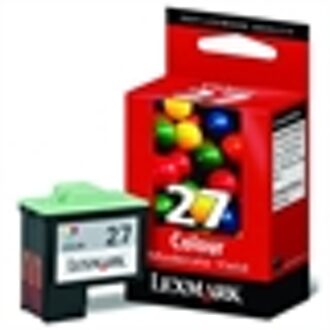 Lexmark 10NX227 nr. 27 inktcartridge kleur (origineel)