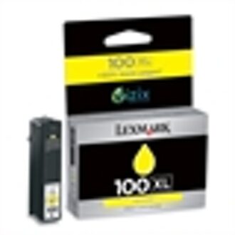 Lexmark 14N1071 nr. 100XL inktcartridge geel hoge capaciteit (origineel)