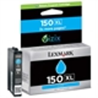 Lexmark 14N1615E nr. 150XL inktcartridge cyaan hoge capaciteit (origineel)