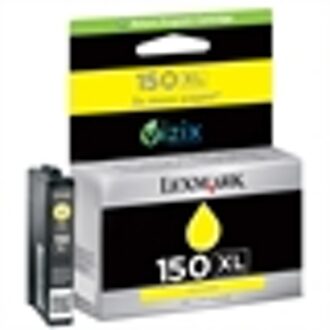 Lexmark 14N1618E nr. 150XL inkt cartridge geel hoge capaciteit (origineel)