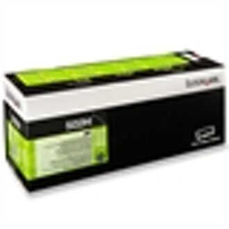 Lexmark 50F2H00 nr. 502H toner cartridge zwart hoge capaciteit (origineel)