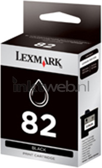 Lexmark 82 zwart cartridge