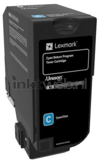Lexmark C72x Cyaan (74C20C0)