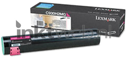 Lexmark C930H2MG toner cartridge magenta (origineel)