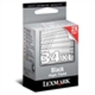 Lexmark Inkcartridge Lexmark 18C0034E 34 zwart HC
