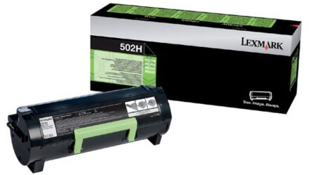 Lexmark Toner Kit zwart return program 502H - 5000 pagina's - 50F2H00