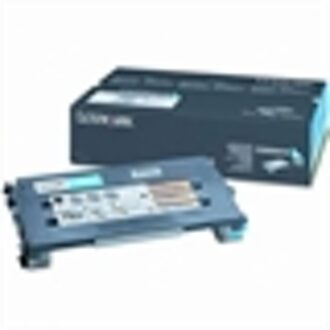 Lexmark X50x, C500n 1,5K cyaan tonercartridge