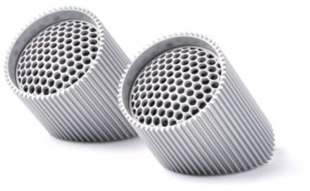 Lexon ray magnetische speaker, set van 2 aluminium