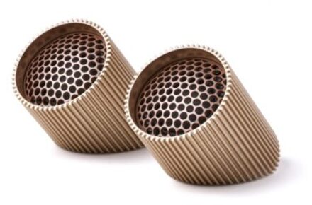 Lexon ray magnetische speaker, set van 2 goud