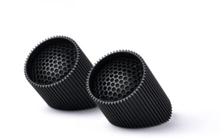 Lexon ray magnetische speaker, set van 2 zwart