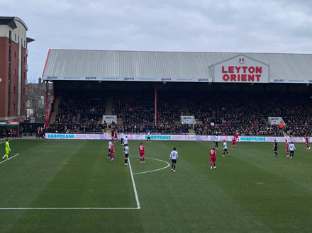 Leyton Orient - Huddersfield Town (League One) (Eigen vervoer)