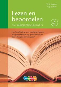 Lezen en beoordelen van onderzoekspublicaties - Boek W.S. Jansen (9006643424)