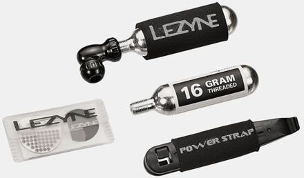 Lezyne Combo Twin Speed Drive CO2 - Reparatie kit - Minipomp -Zwart