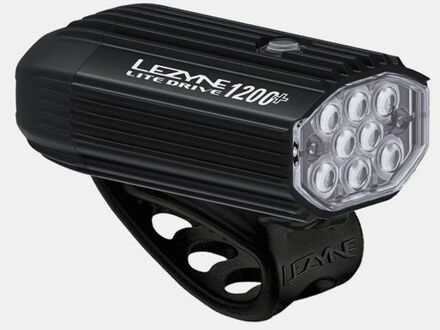 Lezyne Lite Drive 1200+ Front Fietslamp Voor Zwart - One size
