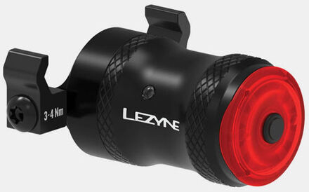 Lezyne Saddle Ai Alert 250 Rear Satin Achterlicht Zwart - One size