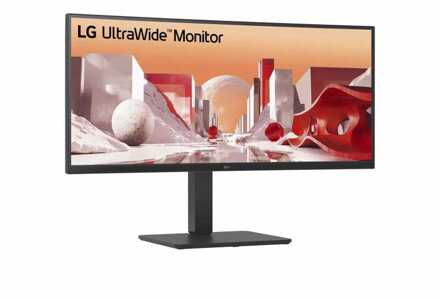 LG 34BA75QE-B Monitor Zwart