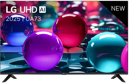 LG 43UA73006LA (2025) - 43 inch - LED TV Zwart