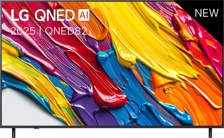 LG 50QNED82A6B (2025) - 50 inch - QLED TV Zwart