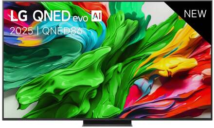 LG 65QNED86A6A (2025) - 65 inch - QLED TV Zwart