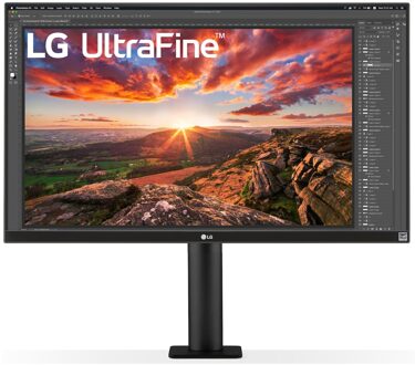 LG Ergo 27UN880P-B Monitor Zwart