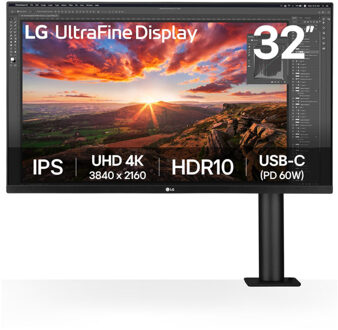 LG Ergo IPS Monitor met USB Type-C Ledmonitor