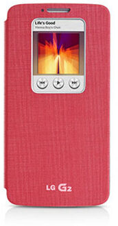 LG G2 Quickwindow cover Telefoonhoesje