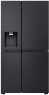 LG GSLE91EVAB Amerikaanse koelkast Zwart