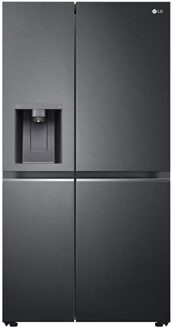 LG GSLV70MCTE Amerikaanse koelkast Zwart